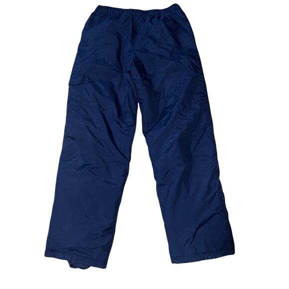 Cherokee Snow Ski Pants with drawstring elastic waist and hem Navy Blue size XL - Picture 2 of 5